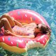 thumbnail image 4 of Sywqhk Donut inflable anillo de natación piscina adultos asiento anillo círculo flotador juguete (120) Sywqhk Alta Calidad, 4 of 8