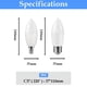 thumbnail image 4 of Bombilla Led de columna para decoración del hogar, lámpara superbrillante de 1 a 8 piezas Bar, T37, C37, 9w, AC220-240V, E27, E14, 3000K, 4000K, 6000K, para dormitorio y oficina, 4 of 4