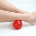 thumbnail image 2 of Tignapoo Mini PVC Peanut Massage Ball for Muscle Relaxation, Yoga, and Fitness - Red, Blue, Green, or Purple, 2 of 6