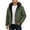 Green, variant on Daznico Jackets for Men,Men's Autumn and Winter Thickened Outdoor Casual Loose Fit Hooded Jacket Coat,Mens Winter Coats,Size:5XL