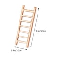 thumbnail image 2 of 15Pcs Wooden Stairs Decoration Simulation Ladder for Sand Table Landscape Model, 2 of 8