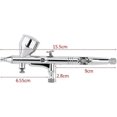 thumbnail image 2 of Airbrush Kit, Dual Action Airbrush Kit 0.2mm/0.3mm/0.5mm Needle Art Spray Gun for Cake/Nail/Model, 2 of 5
