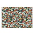 thumbnail image 1 of Floral Cutting Board, Vintage Greenery Imagery Natural World Elements Retro Design Vibrant Colors, Decorative Tempered Glass Cutting and Serving Board, Small Size, Multicolor, by Ambesonne, 1 of 1