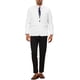 thumbnail image 2 of Chaquetas de traje INSPIRE CHIC para hombres, blazers deportivos de color sólido, de un solo botón, S blanco, 2 of 5