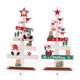 thumbnail image 2 of Bearachild Escritorio de la sala de estar Decoración de madera de Navidad Escritorio Mesita de noche Escaparate Árbol decorativo Signo Adorno Kits de decoración para fiestas, 2 of 6