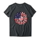thumbnail image 3 of Fiudx Camisetas para Mujer Top de Manga Corta con Cuello Redondo Informal y Estampado Elegante Del Día de La Independencia para Mujer, 3 of 3