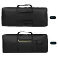 thumbnail image 2 of Tignapoo 61-Key Electric Keyboard Case with Zippered Pockets, Durable 420D Oxford Fabric, Portable Storage Bag for Digital Piano, Black, 2 of 7