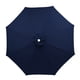 thumbnail image 1 of Sombrilla de jardín para exterior, superficie de sombrilla, sombrilla de poliéster, tela de repuesto, protección solar, tela a prueba de lluvia, superficie de tela de sombrilla de pilar central de, 1 of 6
