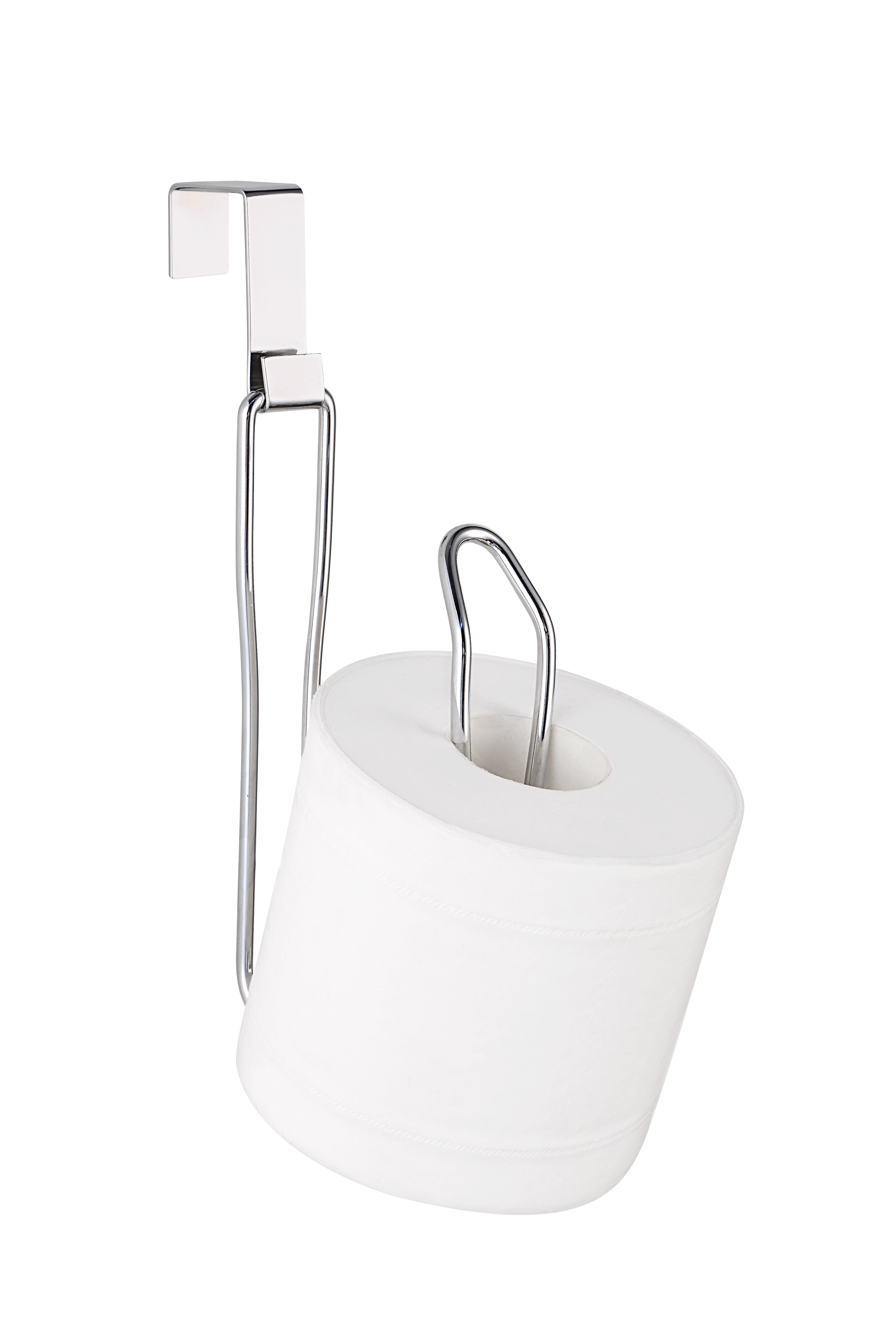 SunnyPoint Over The Tank Toilet Tissue Paper Roll Holder Dispenser and
