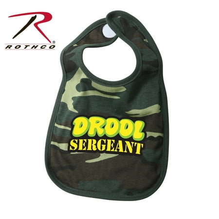 

Rothco Drool Sergeant Infant Bib - Woodland Camo