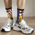 thumbnail image 6 of Fuzoiu American Truck Print Athletic Crew Socks for Men & Women,Casual Crew Socks,Above Ankle Crew Socks for Business, Casual, 6 of 6