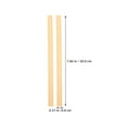 thumbnail image 2 of HAMPPLIES 100Pcs Khaki Reed Tubes Replacement for Mason Bee Houses Natural Material for Bee Nesting, 2 of 8
