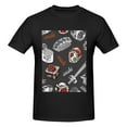 thumbnail image 4 of Bingfone Japanese Sushi Hashi Men'S Loose Fit Short-Sleeve Pocket T-Shirt, 4 of 7
