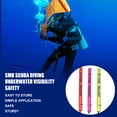thumbnail image 4 of Toystoory SMB Buceo Visibilidad Seguridad Marcador de superficie Boya Salchicha Tubo de señal Deportes acuáticos Flotador Accesorios para Type4 NO4, 4 of 6