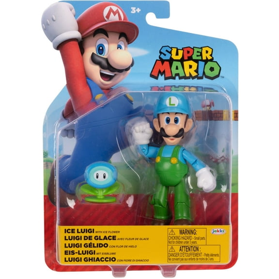 Super Mario 4in Figures 6pc Wave 46 Asst