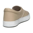thumbnail image 5 of MaCae Unisex Leather Slip On Fashion Shoe With Unique Sole, Casual Shoes, Comfy Sneakers, Leather Sneakers, Fashion Sneakers, Slip On Shoes - Cappuccino/Flamingo, 5M/7W, 5 of 7