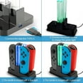 thumbnail image 4 of For HBS-115 Charging Stand Dock for 4 Switch Joy-con or 2 Switch Pro Controller, 4 of 7