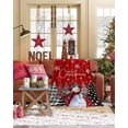 thumbnail image 3 of Merry Christmas Flannel Blanket for Bed,Travel and Camping, Snowman Xmas Tree Super Soft Cozy Blanket for All Seasons 30"x 40", 3 of 6