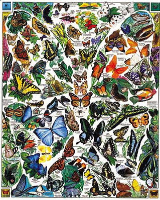 Jigsaw Puzzle for Adults and Kids and Young Adults Butterfly 4000 Piece Puzzles for Adults Challenge Puzzle Gift