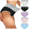thumbnail image 1 of WZXFASHION Women Solid Color Patchwork Briefs Panties Underwear Knickers Bikini Underpants Intimates Multicolor XXXXL, 1 of 4