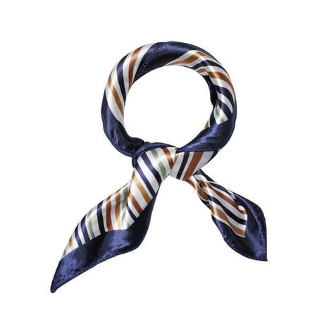 Allegra K Women's Polka Dots Print Square Scarves Neck Scarf Shawl