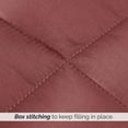 thumbnail image 4 of Southshore Fine Living, Inc. All Season Down Alternative Comforter, Marsala, Twin/Twin XL, 4 of 9