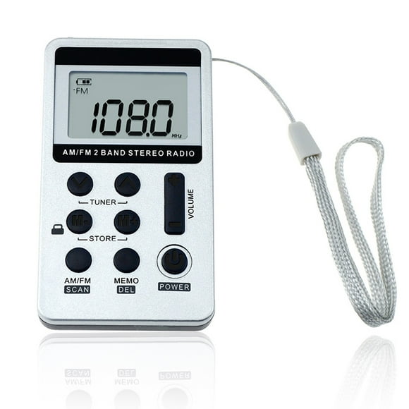 Ensemble Radio, Récepteur Stéréo à Bande Récepteur d'Écran Lcd Radio de Poche Portable 2 Récepteurs Stéréo Écran Am Portable Batterie Rechargeable Qisuo Ensemble Radio Am Lanya Mewmewcat Ensemble Radio