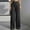 Black women plus size wide leg pants a1, variant on BRELIL Women Plus Size Wide Leg Trousers High Waisted with Pockets Solid Casual Office Long Pants Loose Fall Winter Fashion Outfits, Gray 2XL