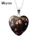 thumbnail image 1 of Nueva película Crepúsculo Bella Edward Jacob Renesmee personaje corazón colgante collar joyería hecha a mano collares HZ3 Tan Jianjun unisex, 1 of 1