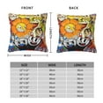 thumbnail image 4 of The Cuphead Show Throw Pillow Cover Decoration Pillow Case Cushion Home Decor for Home Sofa Couch 16"x16", 4 of 7