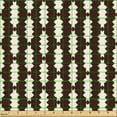 thumbnail image 2 of Ambesonne Modern Boho Fabric by the Yard Upholstery, Ethnic Tribal Pattern, 5 Yards, Seal Brown Eggshell, 2 of 5