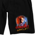 thumbnail image 2 of Chucky Wanna Play Men's Black Sleep Pajama Shorts-Large, 2 of 4