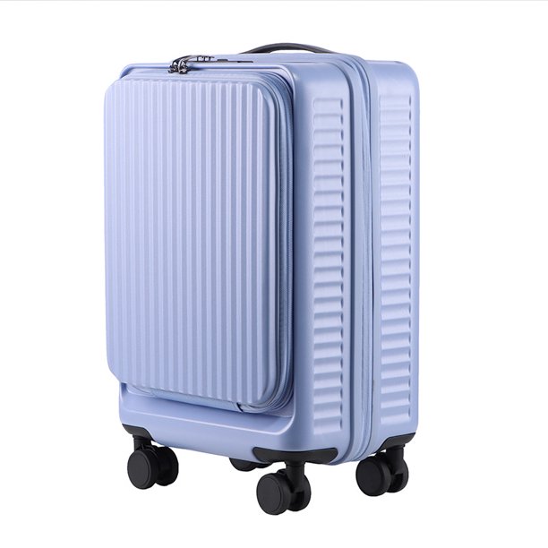 COLENARA-maleta para PC con apertura frontal, cubierta con ruedas para portátil, caja de embarque de 20 pulgadas, caja de contraseña de 24 "y 26" con ruedas, equipaje rodante