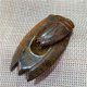 thumbnail image 3 of Antique crafts, antique-style jade cicada inkstone, ancient jade cicada ornament, 3 of 3