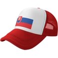 thumbnail image 1 of Flagge der Slowakei Mesh Back Trucker Cap Baseball Cap, 1 of 8