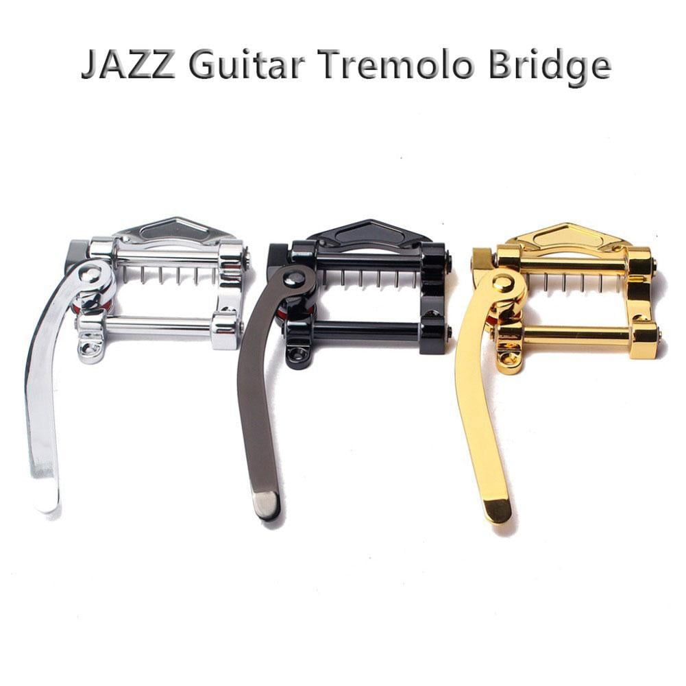 Jazz Electric Guitar Tremolo Unit Vibrato Bridge with 4pcs fastening screw F7U1