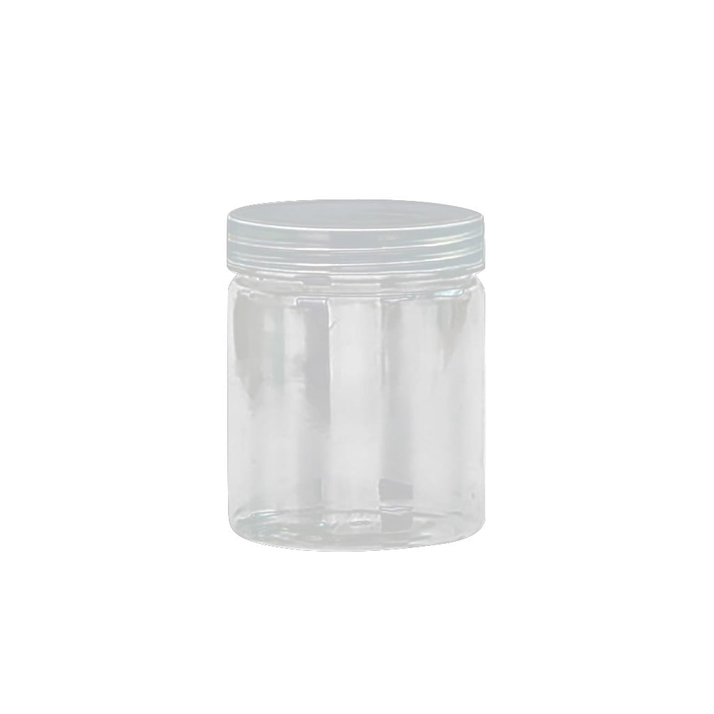 Kitchen Wide Round Clear Food Storage Container Sealed Jar Box with Lid