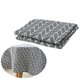 thumbnail image 3 of Mantel Redondo Simple Redondo Estilo Nórdico Mantel De Tela De Lino De Algodón Resistente A Las Arrugas para Decoración De Mesa De Cocina Sdiameter (Gris, Diámetro 120 Cm) Ormromra LKX-1327-2, 3 of 6