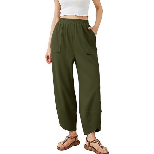 Pantalones de chándal para mujer 2025: forrados, holgados, deportivos, con bolsillos, de poliéster, de cintura alta, aptos para deporte/informal, para todas las estaciones