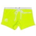 thumbnail image 3 of Men's Sexy Swimming Trunks - Elastic Waist, Zipper Pockets, Side Slits - Quick Dry Nylon/Spandex Beach Surf Shorts, 3 of 8