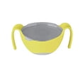 thumbnail image 4 of 3 in 1 Bowl with Lid and Straw & Snack Insert | 6 Months + | Color: Lemon Sherbe, 4 of 5