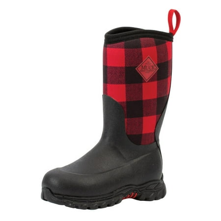 

Muck Kid s Rugged II Boot - Black/Plaid Youth 1