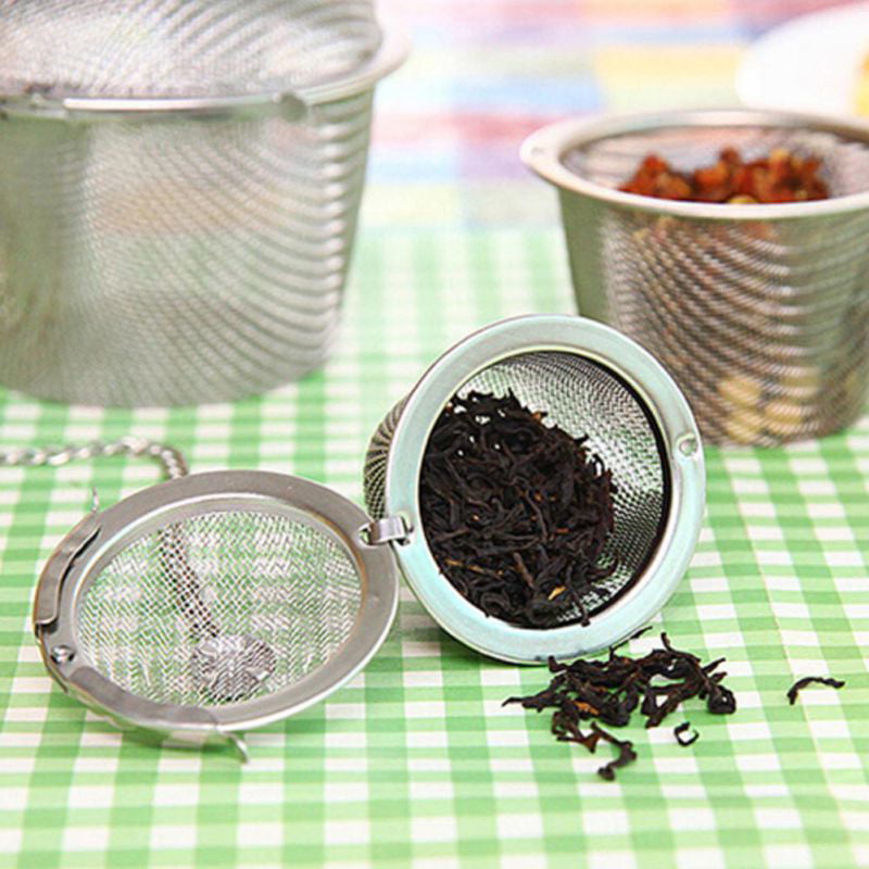 Ultra Fine 304 Stainless Steel Soup Ball for Loose Leaf Tea and Mulling Spices medium Seasoning Bag