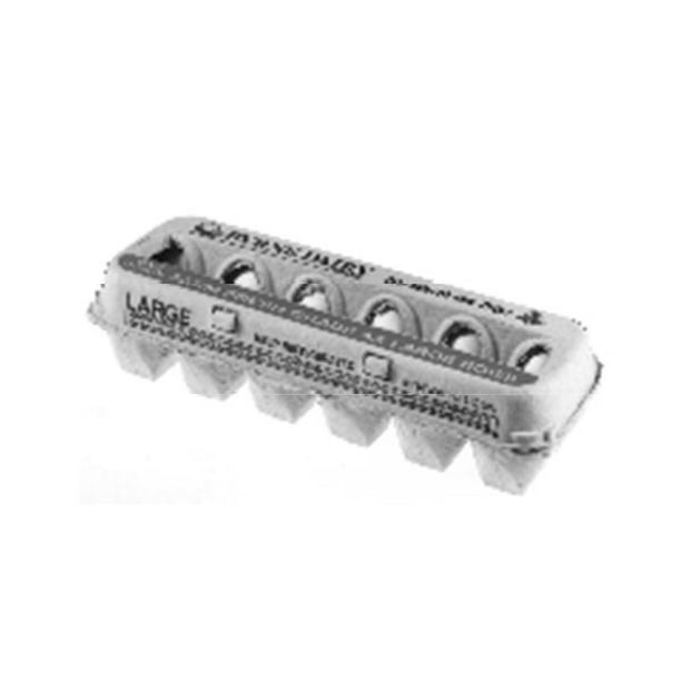 Byrne Dairy Large White Eggs, 12 Count