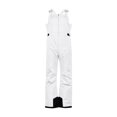thumbnail image 6 of dgysar Men's Waterproof Snow Ski Pants Insulated Warm Winter Outdoor Snowboard Bibs with Suspenders White M, 6 of 6