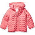 thumbnail image 1 of Carters Girls Heart Quilt Puffer Jacket(Pink 18 Months), 1 of 1