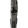 thumbnail image 3 of Jessica Simpson Madlaina Black Faux Patent Mid Calf Side Zip Block Heel Boots (Black, 11), 3 of 6
