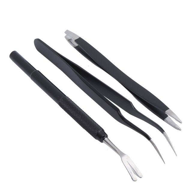 Kit de eliminación de garrapatas pinzas para pulgas juego de herramientas para eliminar garrapatas resistente al agua duradero de alta dureza con tenedor de extracción para ANGGREK Otros