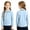 Light Blue, variant on LTTVQM Junior Boys Girls Polo Uniform Shirts Long Sleeve Uniforms Casual Button Down T-Shirt 2026 Spring New Collared Golf Polo Shirts Athletic Clothing Navy 3-4 Years