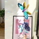 thumbnail image 5 of Atrapasueños, lindo adorno de cristal colgante de libélula, fiesta de Navidad de boda en la oficina del jardín del hogar, 5 of 5